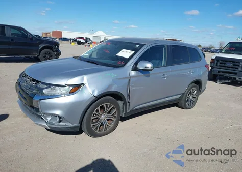 2017 Mitsubishi Outlander Se from USA, damaged, VIN JA4AD3A39HZ020591